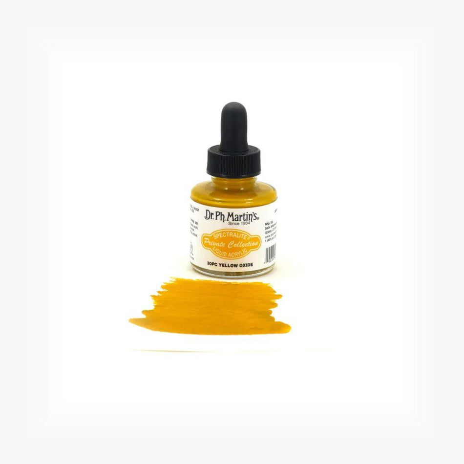 Yellow Oxide Spectralite Private Collection Liquid Acrylics - 1.0oz
