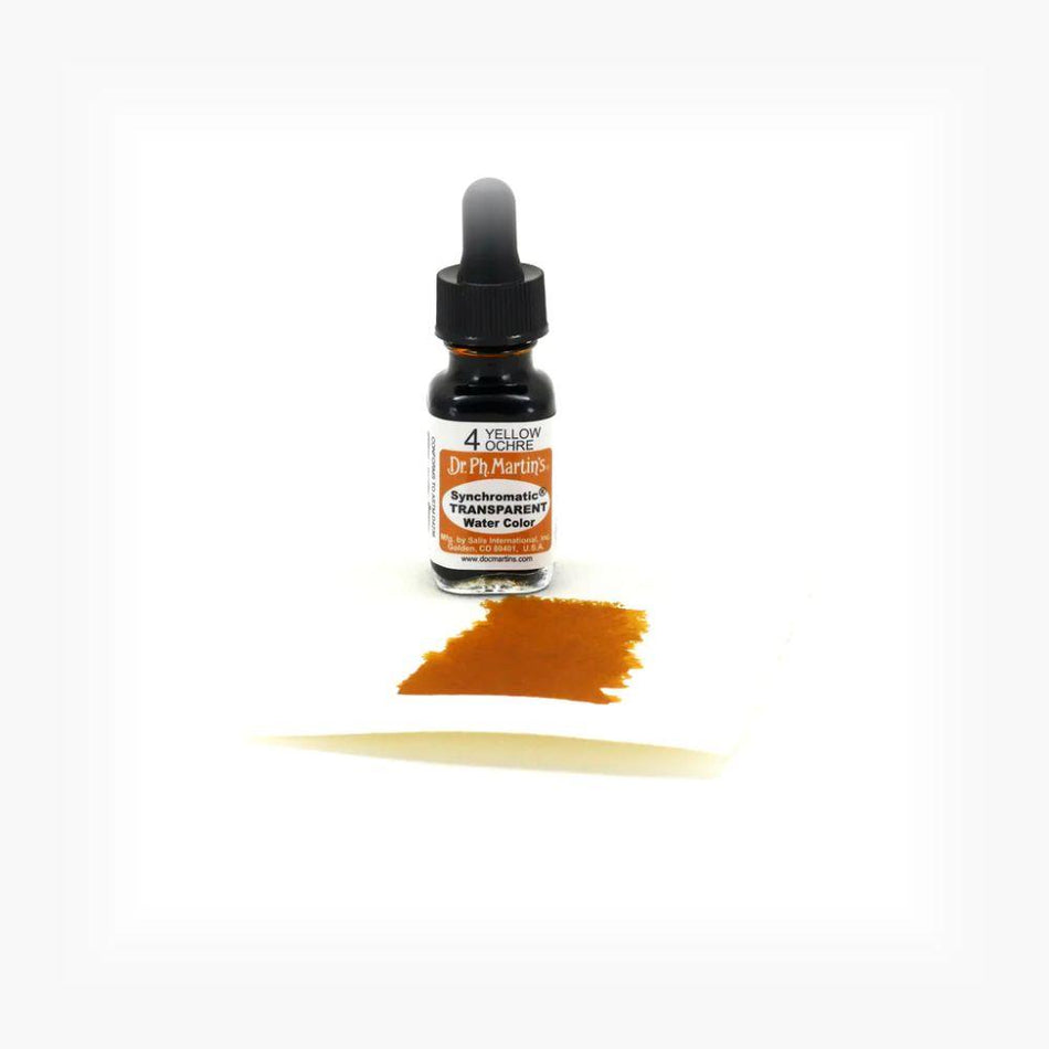 Yellow Ochre Synchromatic Transparent Water Color - 0.5oz