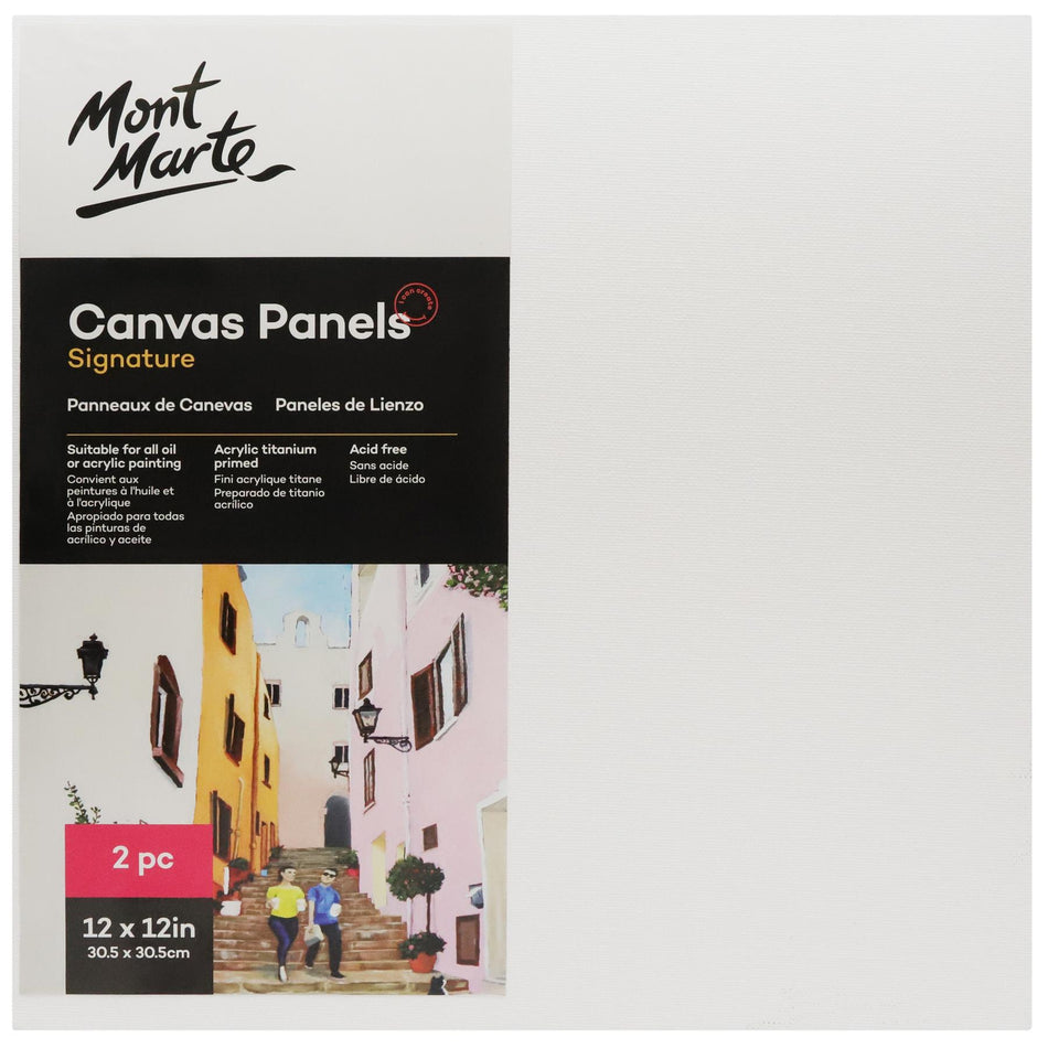 CMPL3030 Canvas Panels - 30.5x30.5Cm, Set of 2