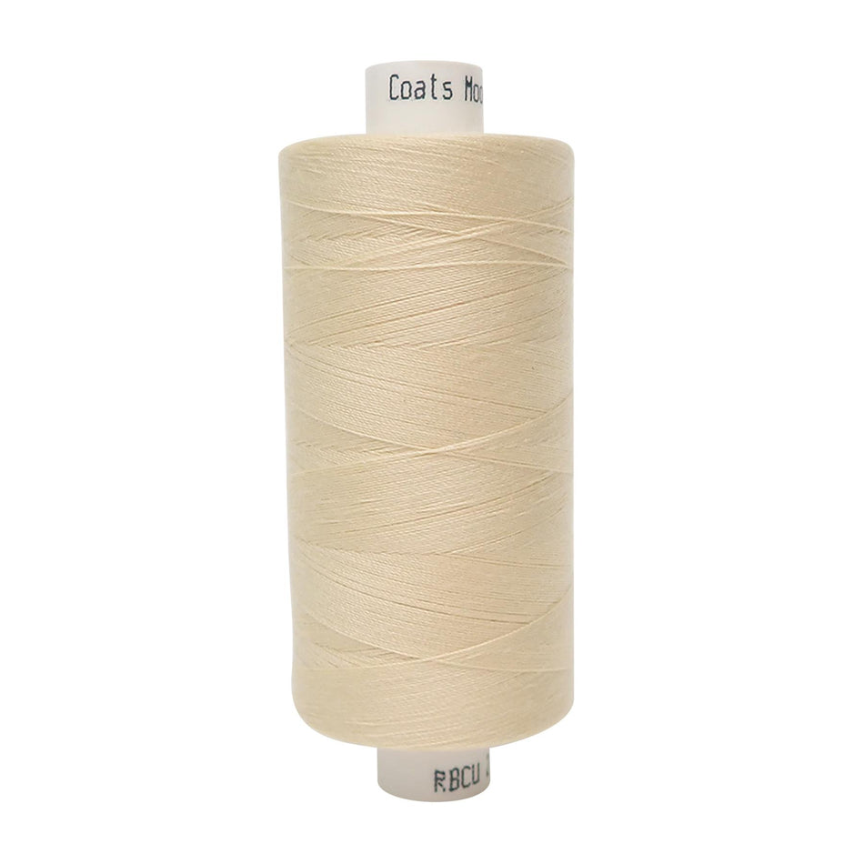 M0240 Cream Spun Polyester Sewing Thread - 1000M