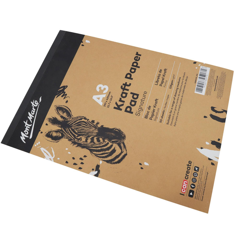 MSB0095 Kraft Paper Pad 50 Sheets - A3