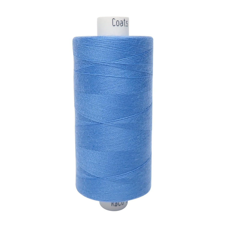 M0232 Mid Blue Spun Polyester Sewing Thread - 1000M