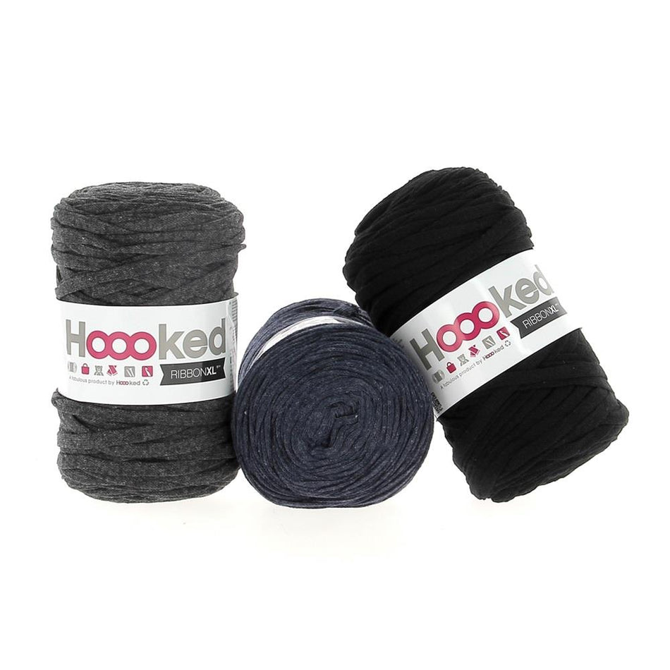 RIBBONXL BUNDLE X 3 RIPPED JEANS RibbonXL Ripped Jeans Cotton Yarn - 120M, 250g Pack of 3