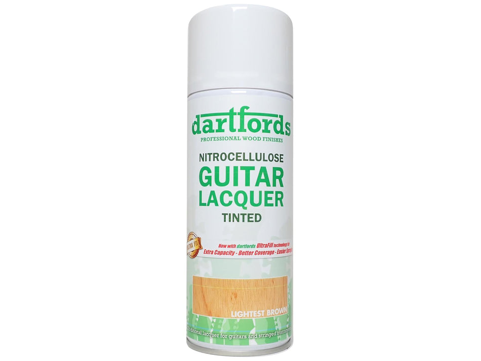 Lightest Brown Nitrocellulose Guitar Lacquer - 400ml Aerosol