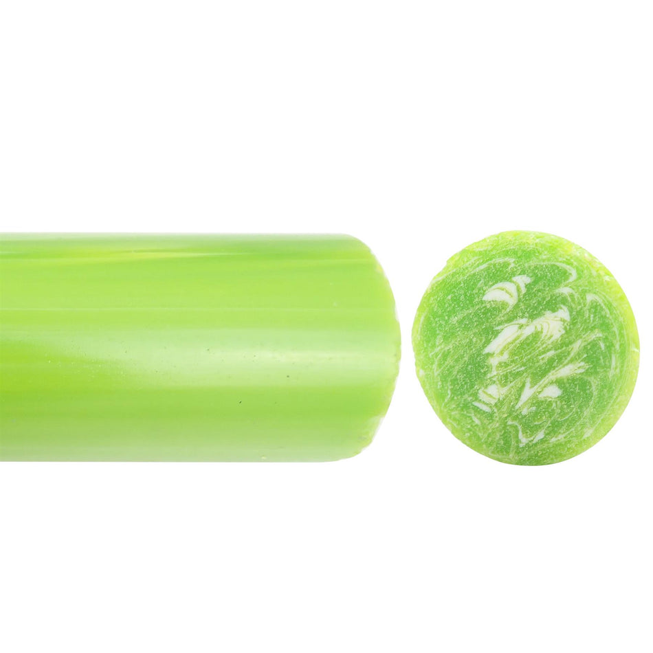 Green Lime Polyester Turning Blank - 63.5x39x39mm