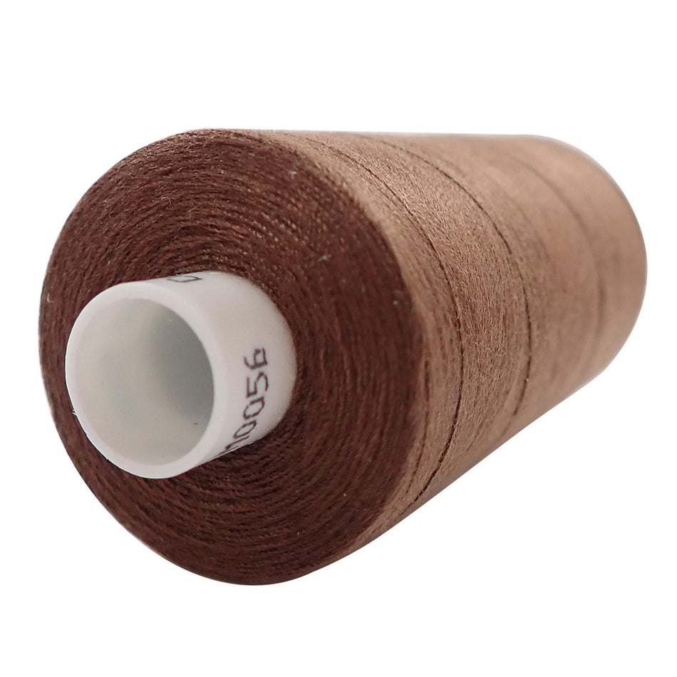 M0056 Brown Spun Polyester Sewing Thread - 1000M