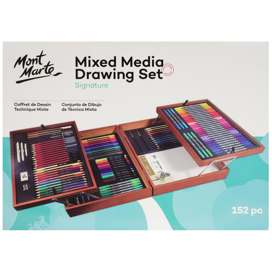 MMGS0041 Mixed Media Drawing Set - Set of 152