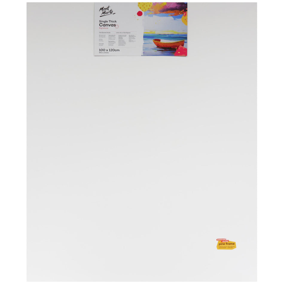 CSST1012 Studio Series Single Thick Canvas Pine Frame - 100x120Cm
