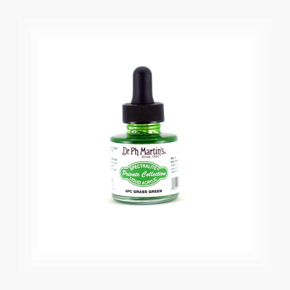 Grass Green Spectralite Private Collection Liquid Acrylics - 1.0oz