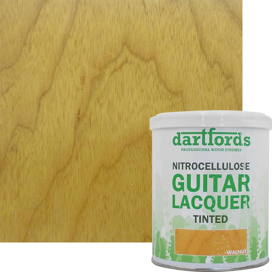Tinted Walnut Nitrocellulose Guitar Lacquer for Spray Guns