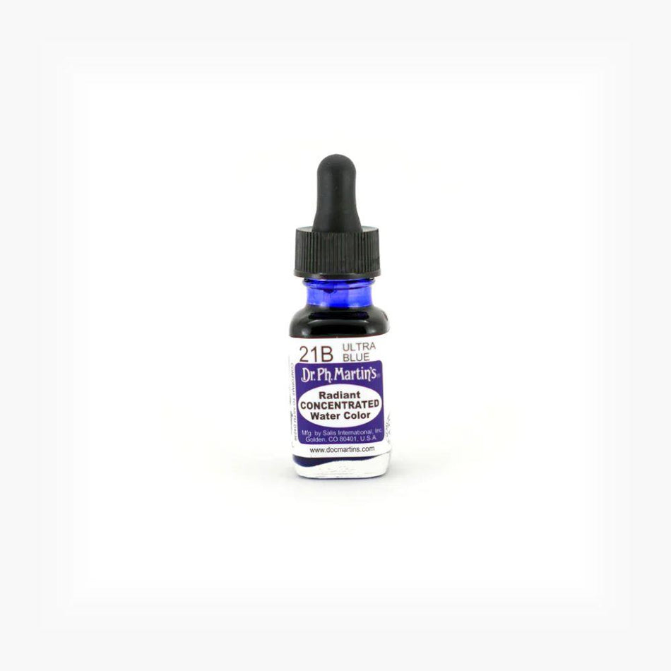 Ultra Blue Radiant Concentrated Water Color - 0.5oz