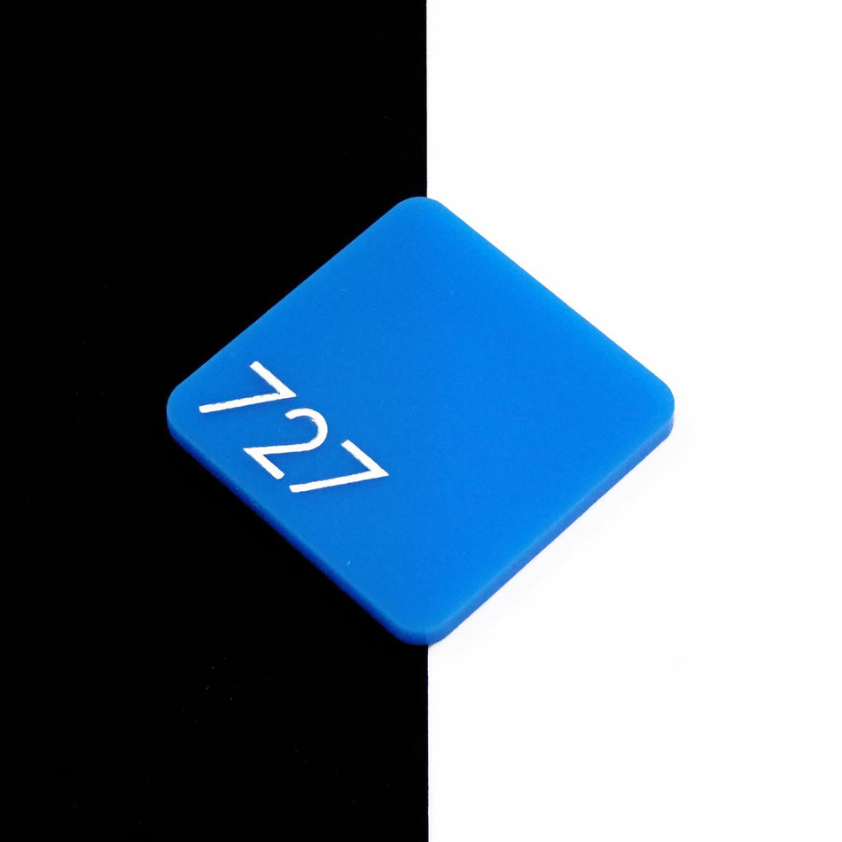 727 Blue Cast Acrylic Sheet