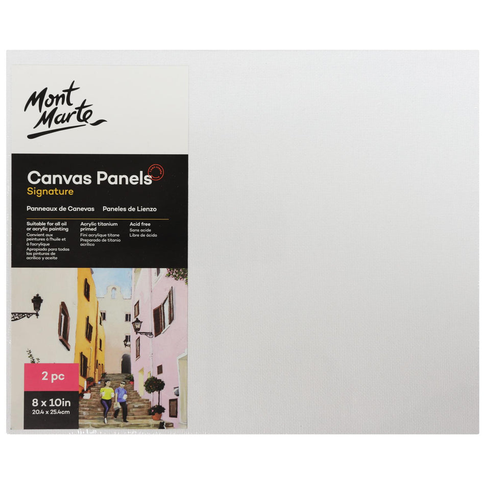 CMPL2025 Canvas Panels - 20.4x25.4Cm, Set of 2