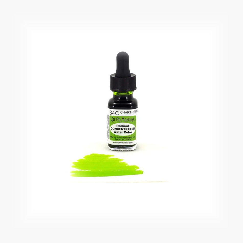 Chartreuse Radiant Concentrated Water Color - 0.5oz