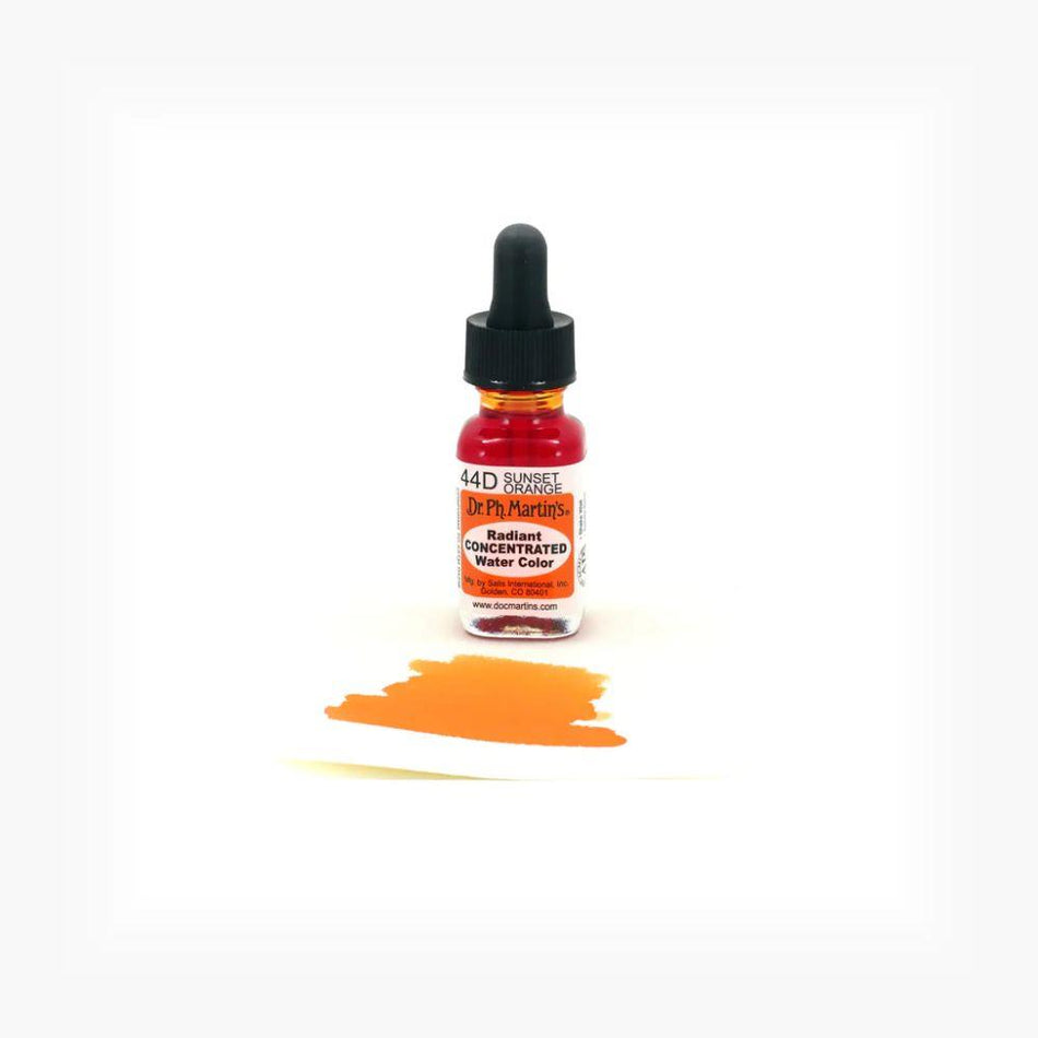 Sunset Orange Radiant Concentrated Water Color - 0.5oz