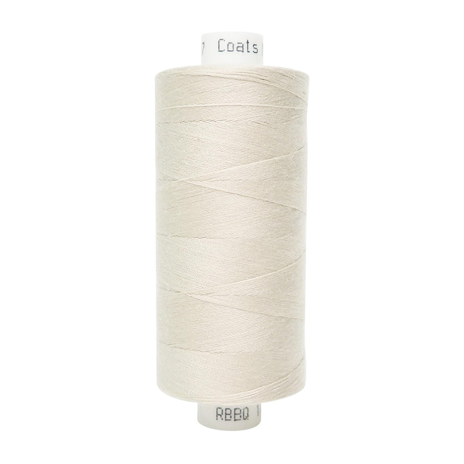 M0239 Cream Spun Polyester Sewing Thread - 1000M