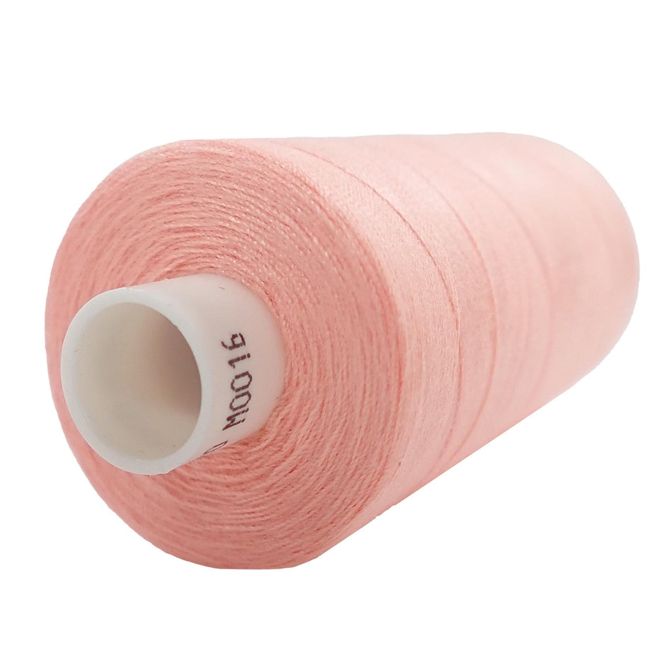 M0016 Peach Spun Polyester Sewing Thread - 1000M