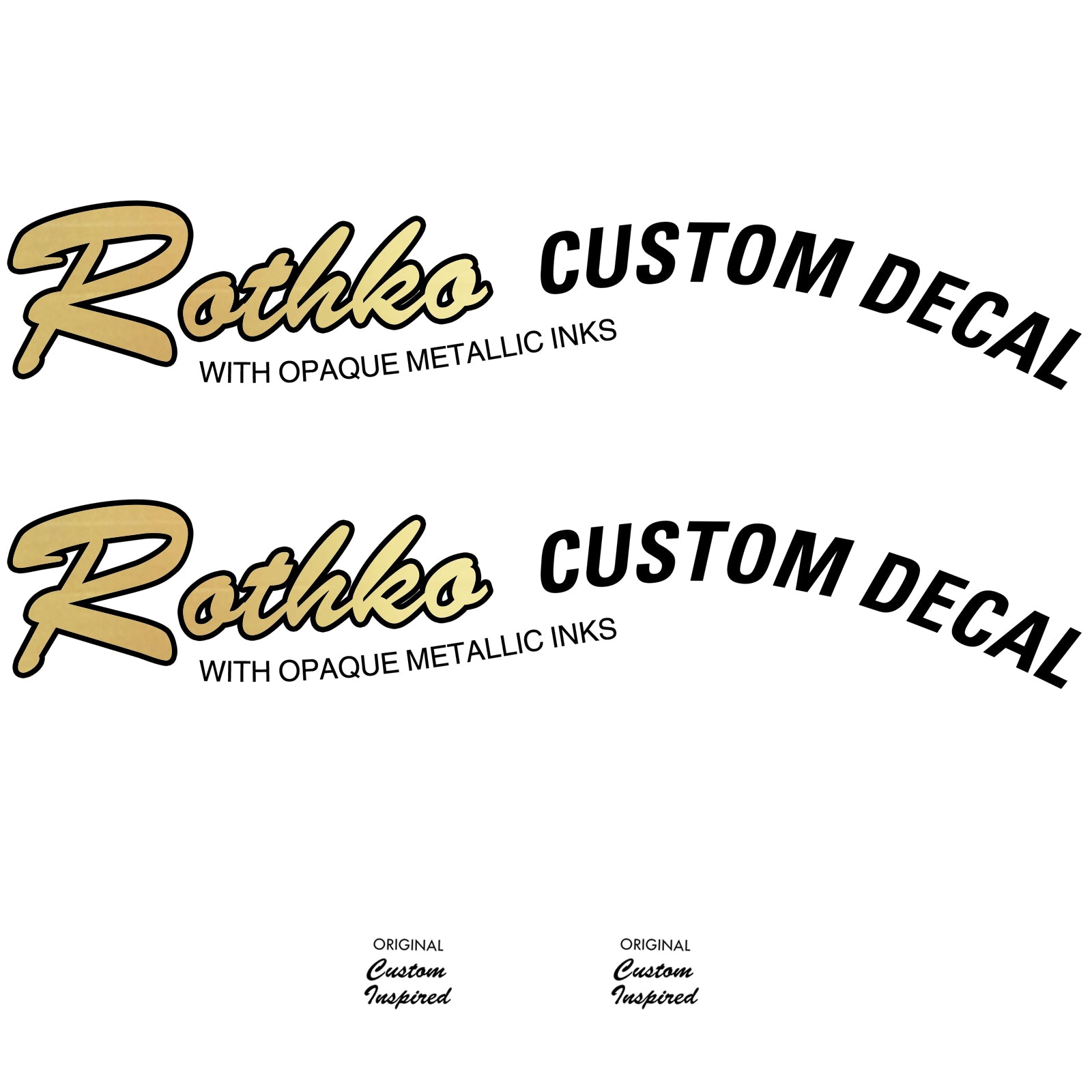 Custom Decals