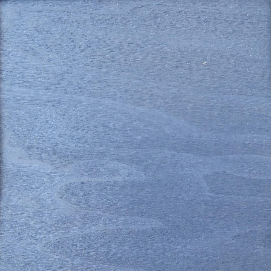 Blue Maple Dyed Wood Veneer - 300x210x0.45mm