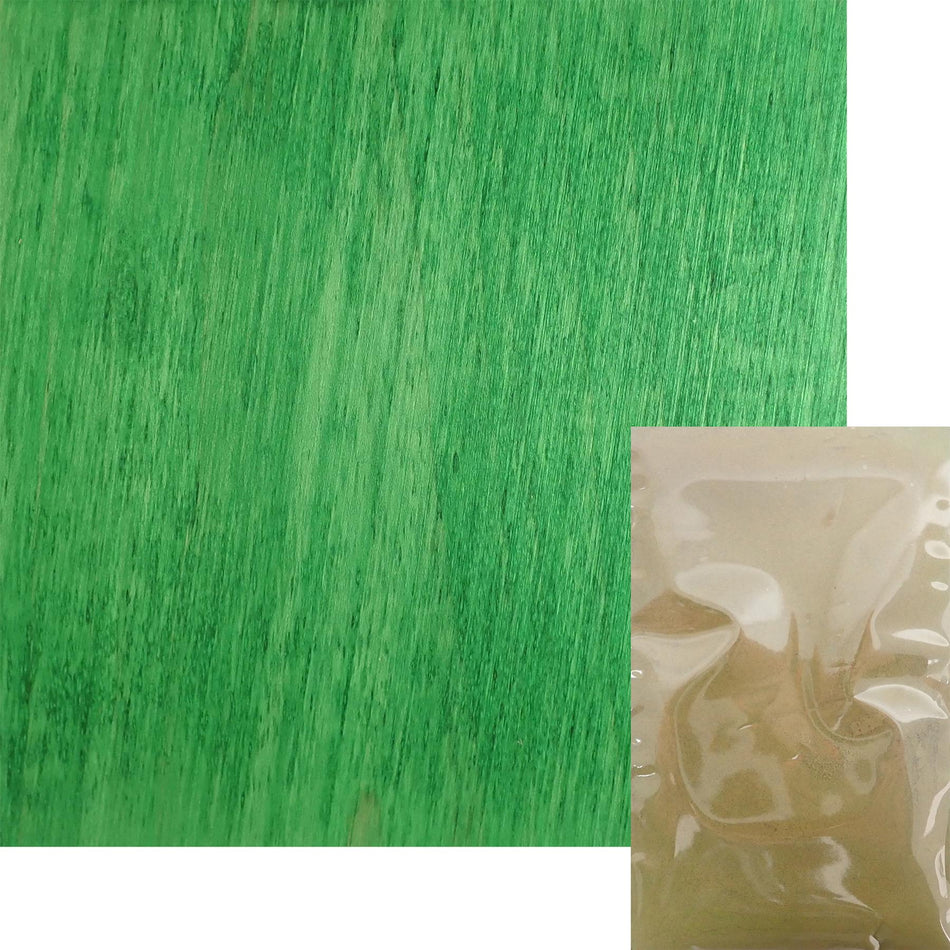 Green Alcohol Soluble Aniline Wood Dye Powder - 1oz, 28g