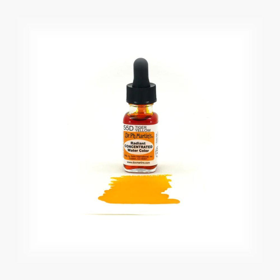 Tiger Yellow Radiant Concentrated Water Color - 0.5oz