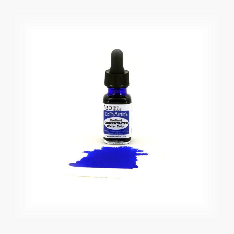 Iris Blue Radiant Concentrated Water Color - 0.5oz