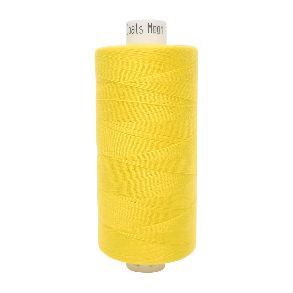 M0003 Yellow Spun Polyester Sewing Thread - 1000M