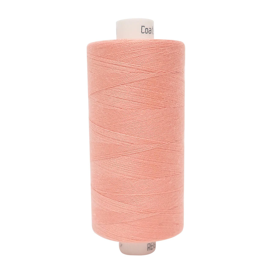 M0074 Peach Spun Polyester Sewing Thread - 1000M