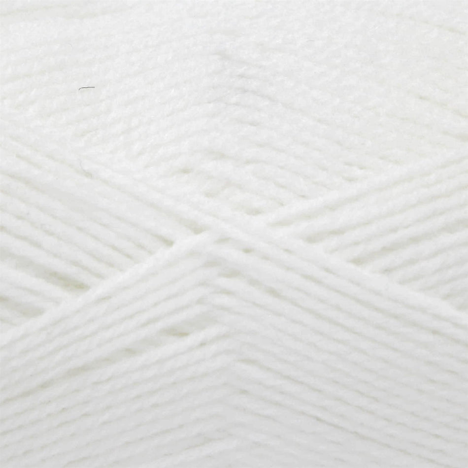 58580 Comfort Baby DK White Yarn - 310M, 100g