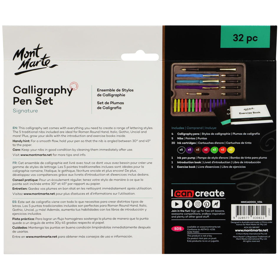 MMCA0003 Calligraphy Pen Set - Set of 31