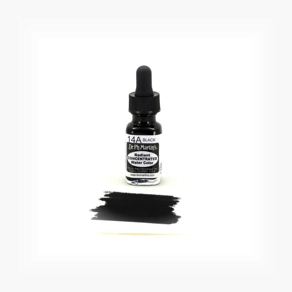 Black Radiant Concentrated Water Color - 0.5oz