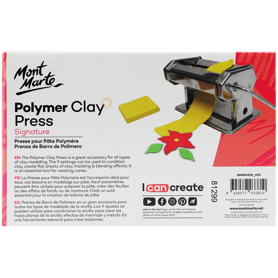 MMSP4001 Polymer Clay Press
