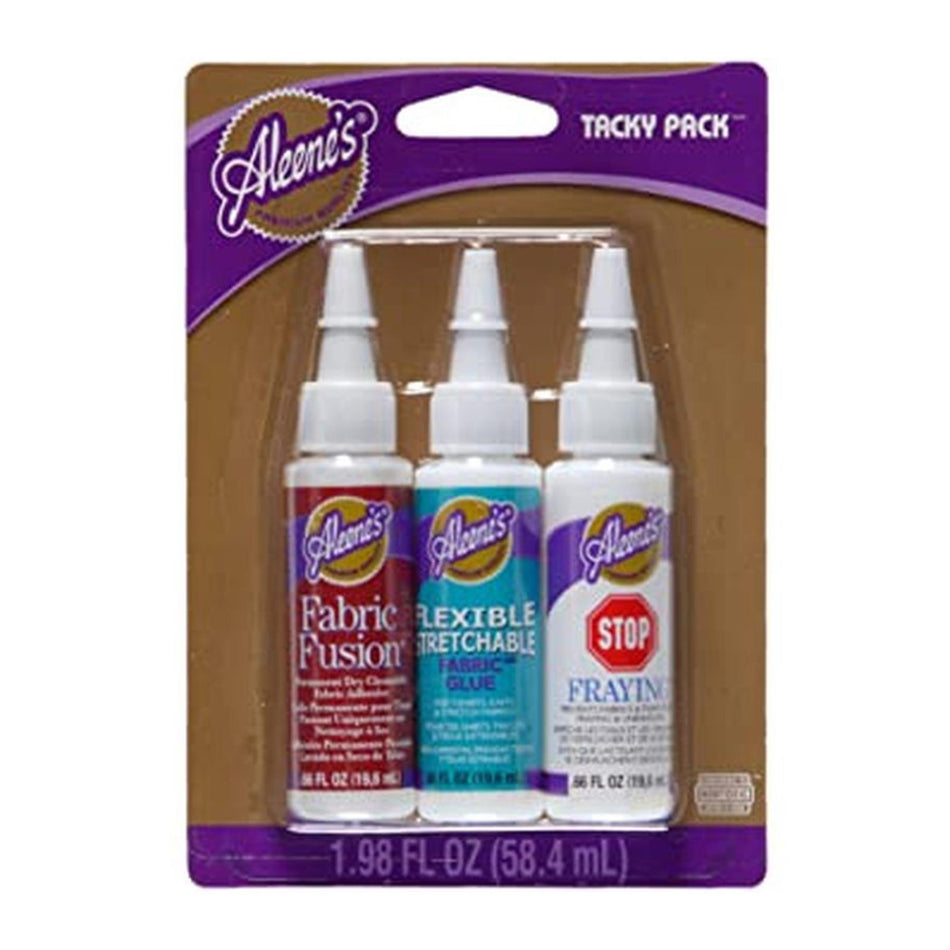 29264 Tacky Fabric Specialty Glue - 1.98 fl oz, 58.4ml Pack of 3