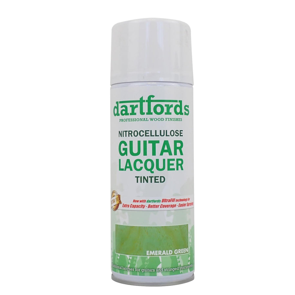 Emerald Green Nitrocellulose Guitar Lacquer - 400ml Aerosol