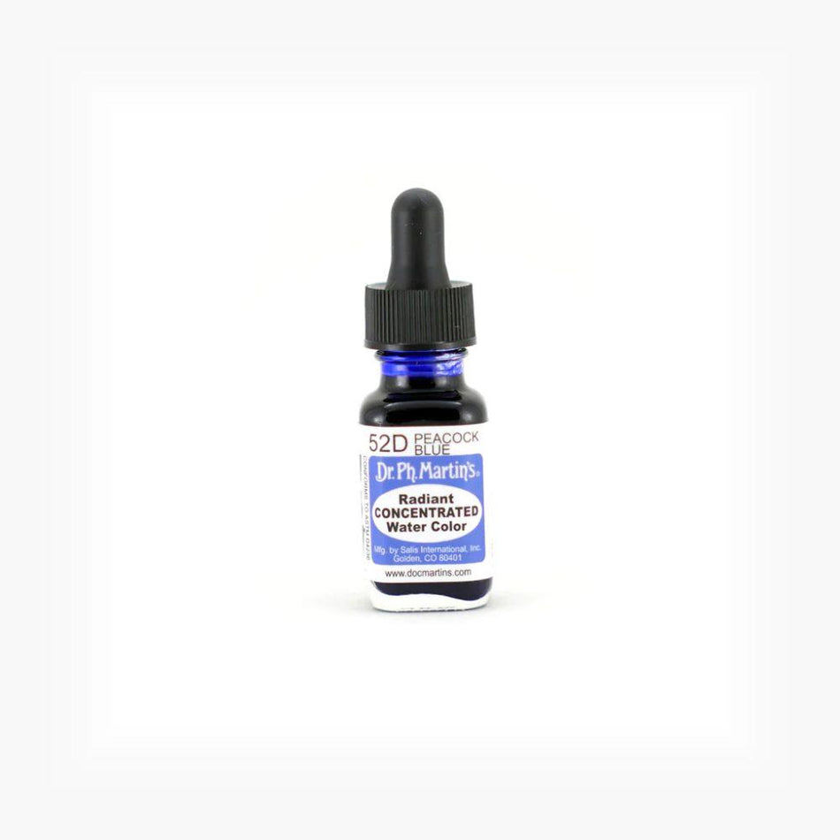 Peacock Blue Radiant Concentrated Water Color - 0.5oz