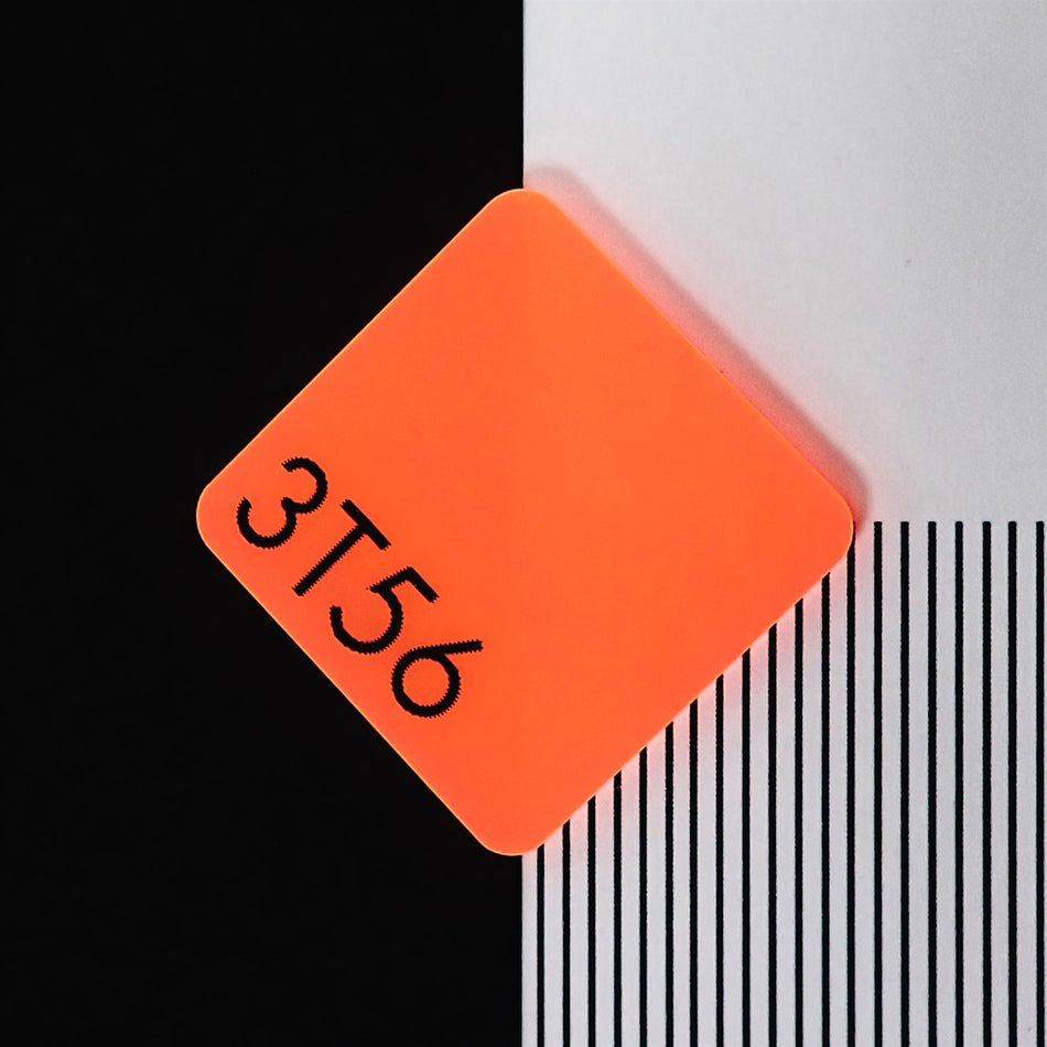 3T56 3MM Carnival Orange Cast Acrylic Sheet (3mm thick)