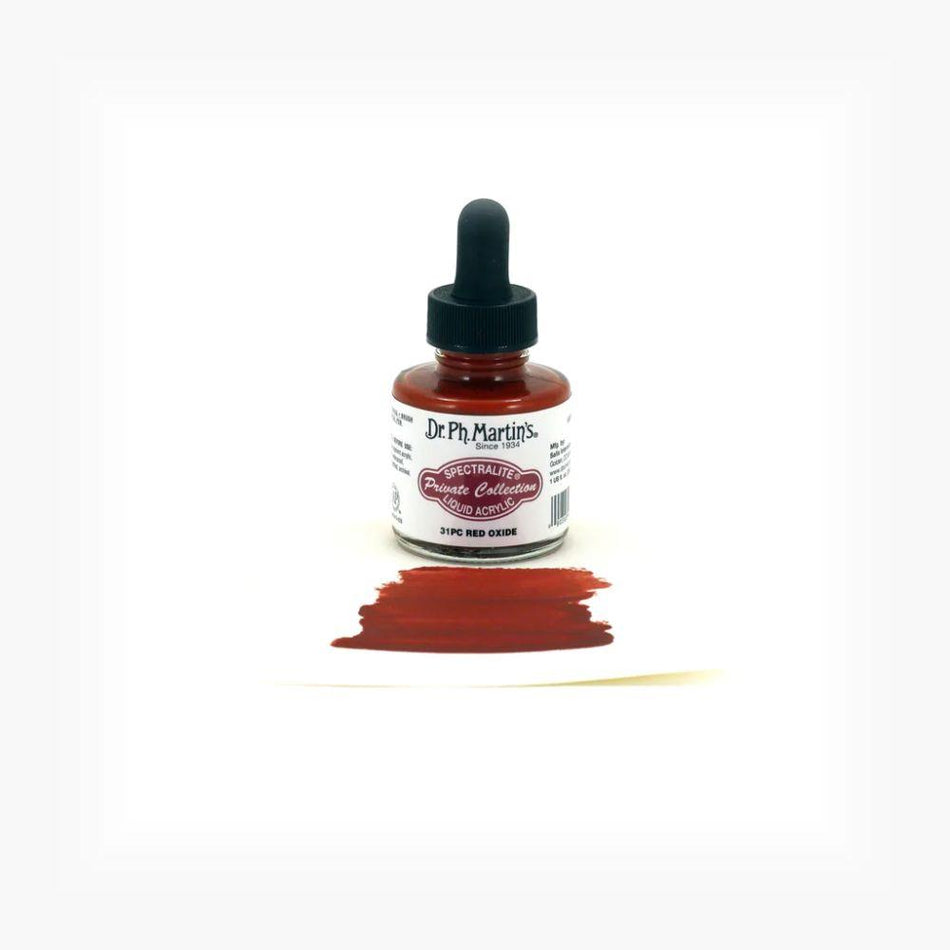 Red Oxide Spectralite Private Collection Liquid Acrylics - 1.0oz