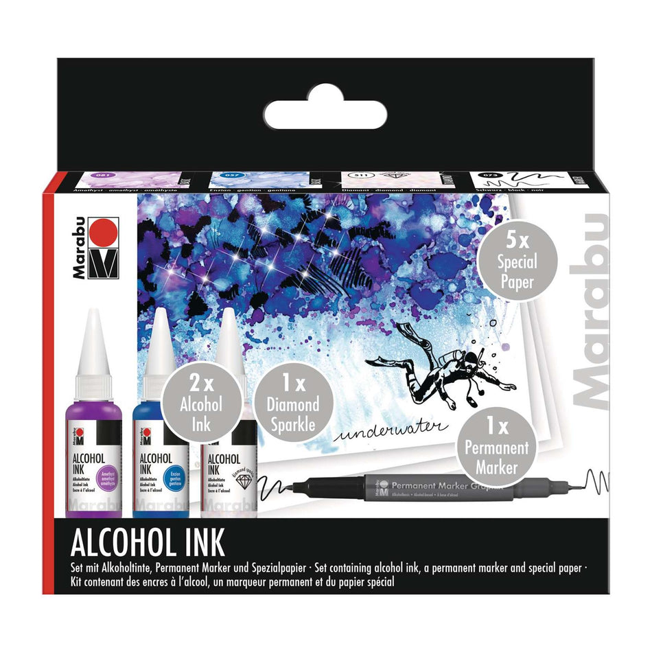 Underwater Alcohol Ink Set