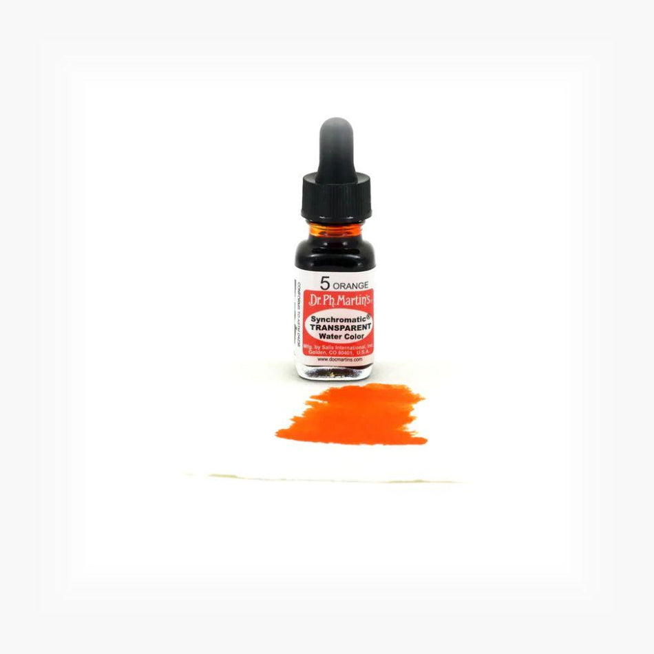 Orange Synchromatic Transparent Water Color - 0.5oz