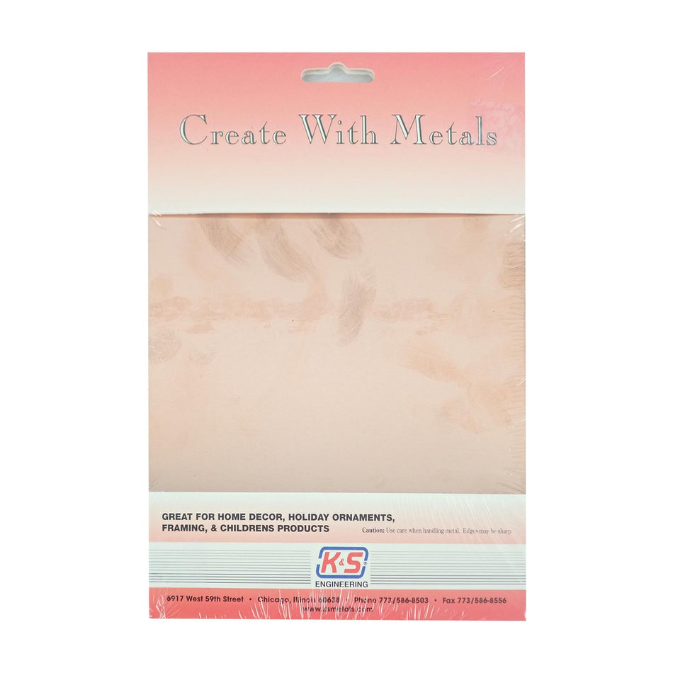 6530 Copper Punch Metal Sheet - 6x8", .016"
