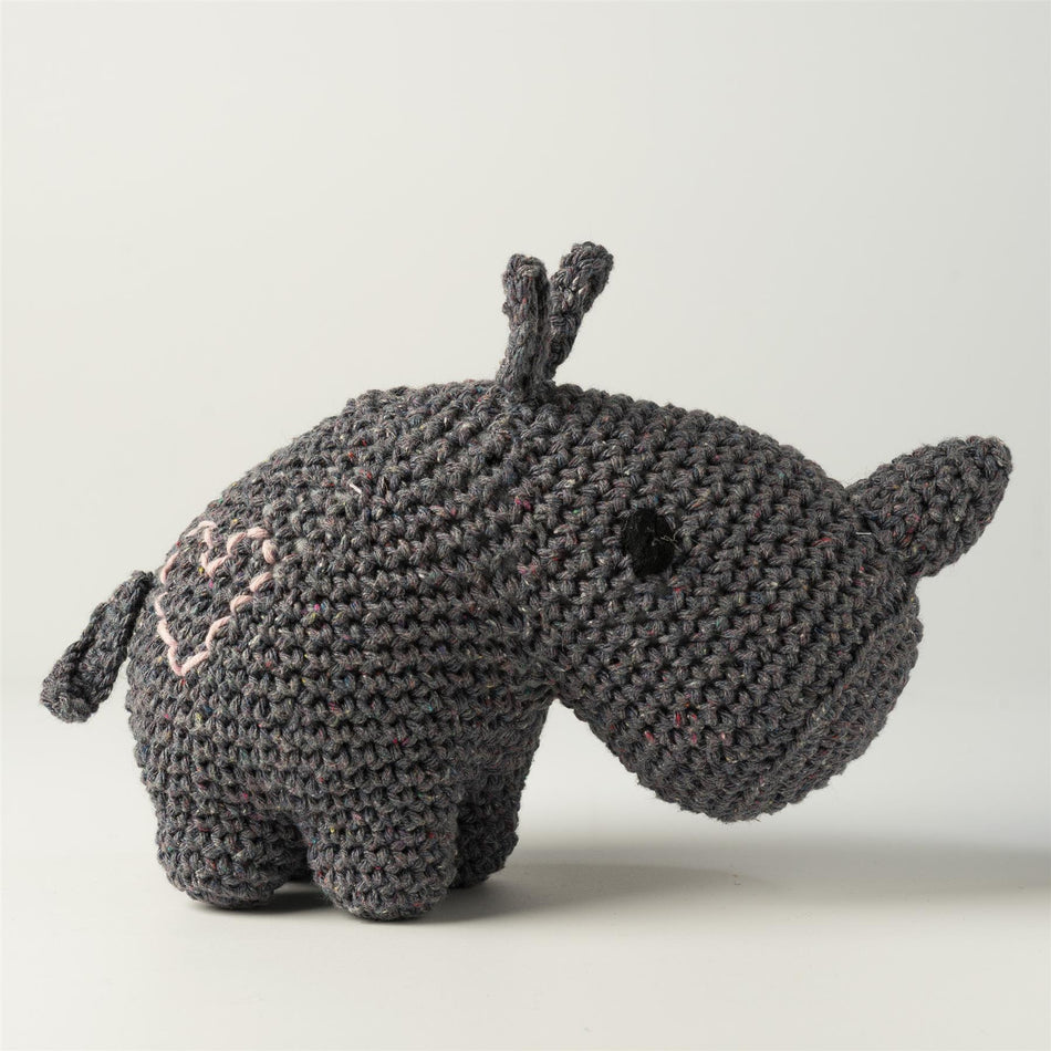 PAK1046000 Eco Barbante Milano Lava Cotton Rhino Dex Crochet Amigurumi Kit