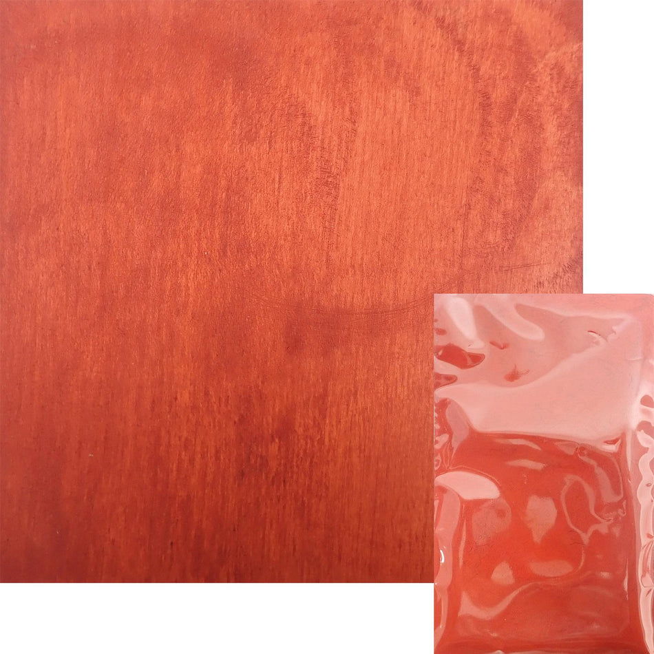 Dark Red Mahogany Water Soluble Aniline Wood Dye Powder - 1oz, 28g