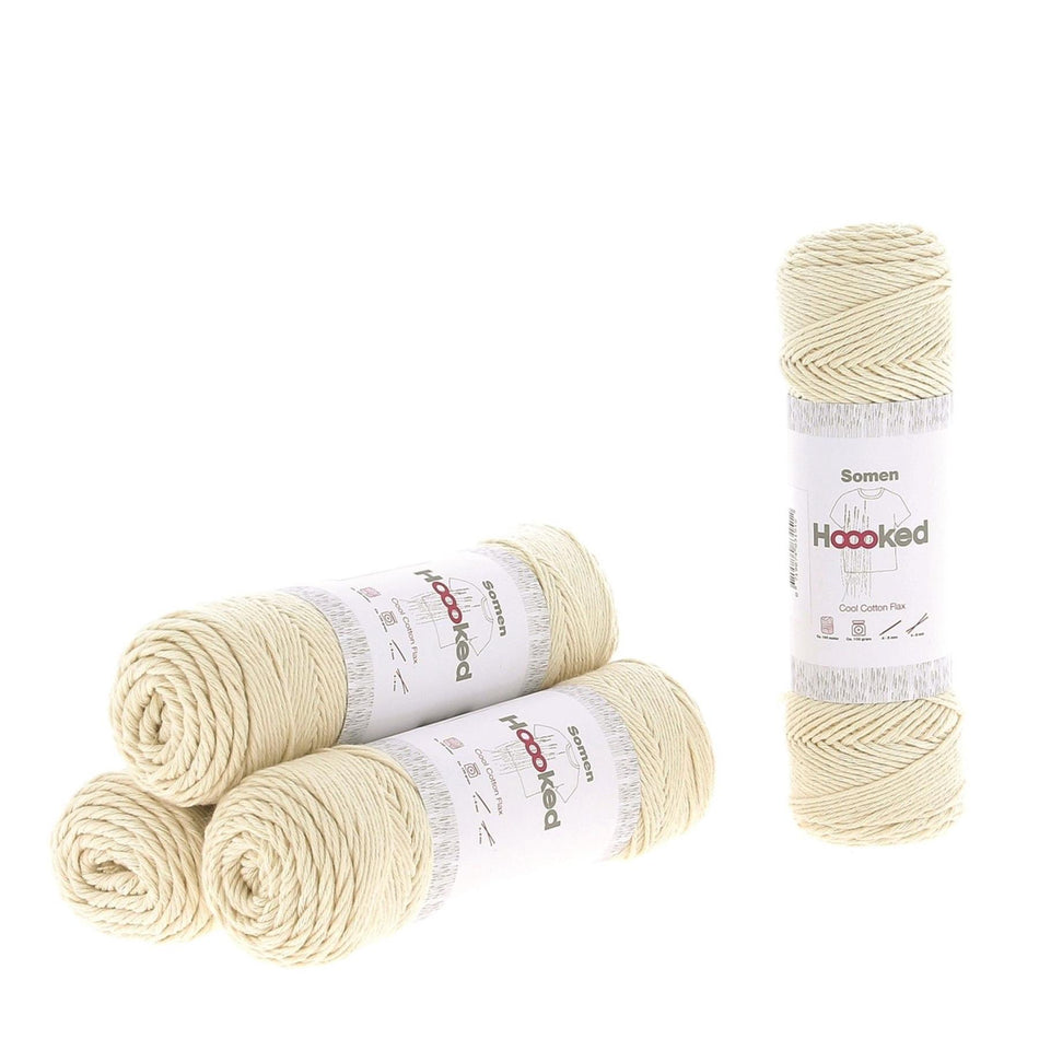 Vaniglia Somen Cotton Linen Blend Yarn