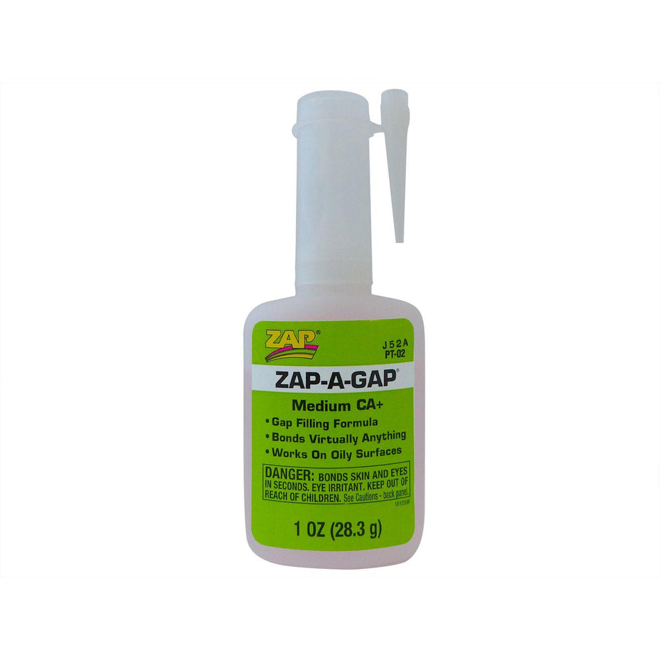 PT02 Gap Fill Ca Superglue - 1oz, 28g Bottle