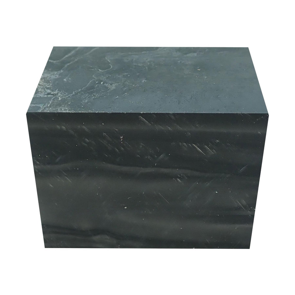 Carbon Abstract Kirinite Acrylic Block - 64x42x42mm