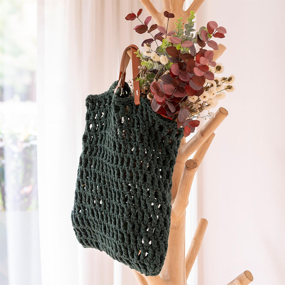 PAK175804 Spesso Chunky Pine Cotton Tiago Bag Crochet Kit