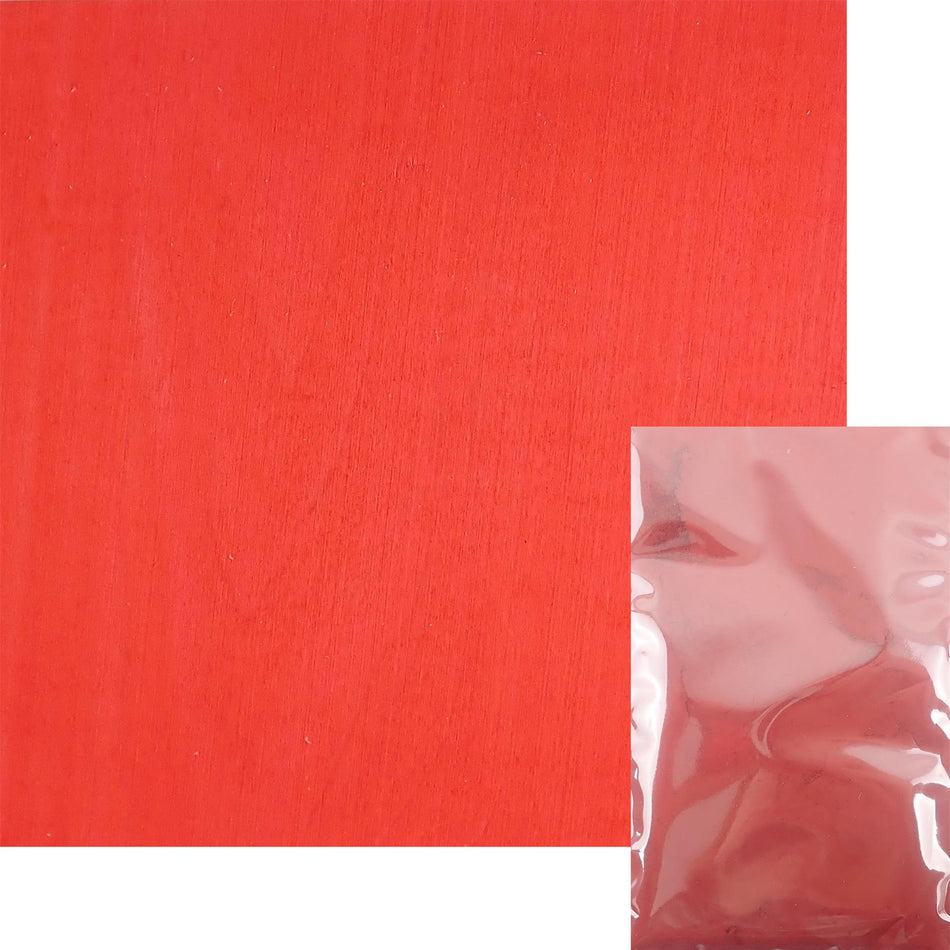 Red Water Soluble Aniline Wood Dye Powder - 1oz, 28g