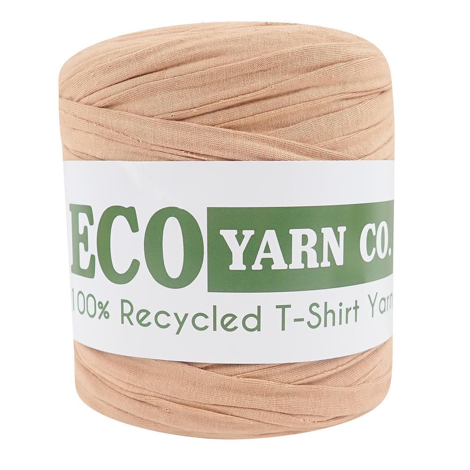 Dark Taupe Cotton T-Shirt Yarn - 120M, 700g