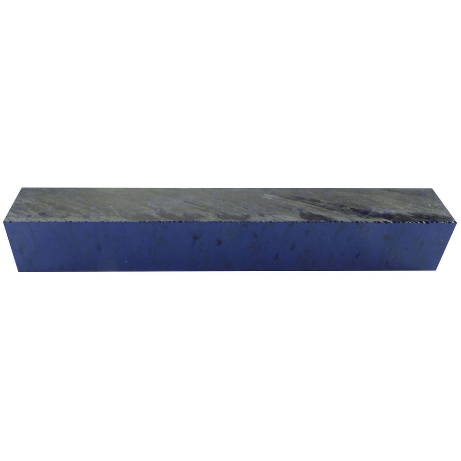 Arctic Blue Ice Pearl Kirinite Acrylic Pen Blank - 150x20x20mm, 6x3/4x3/4"