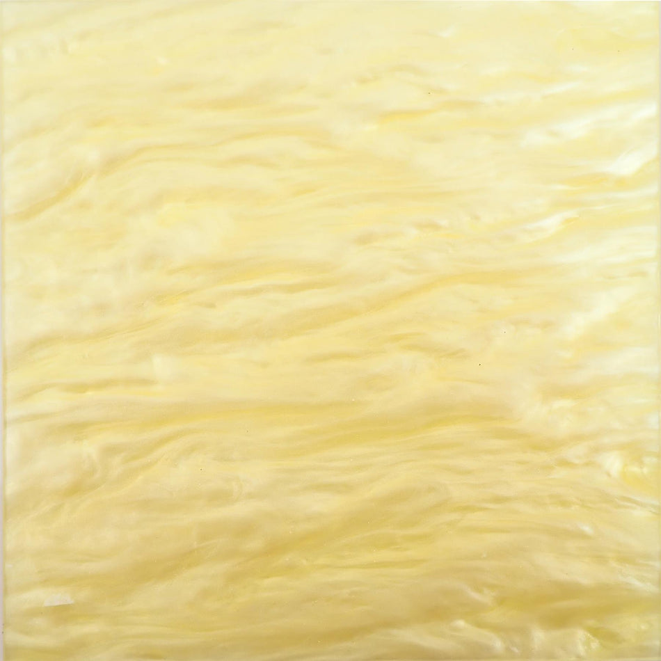 Yellow Pearl Acrylic Sheet - 600x400x3mm